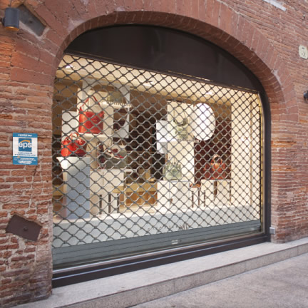 Rideau en tube ondul&eacute;